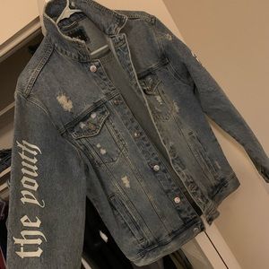 Denim Jacket Distressed